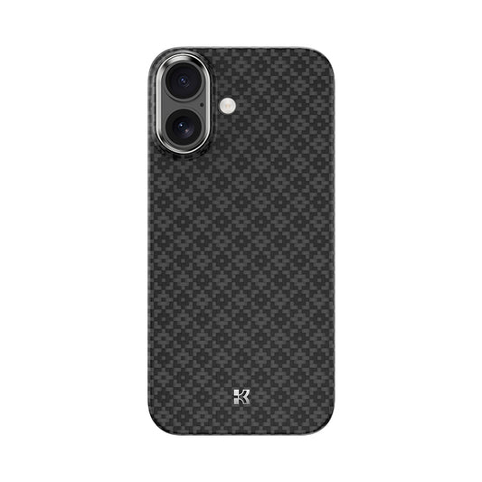 Apple iPhone 17 Kılıf M-Safe Şarj Özellikli Benks ArmorAir ArmorGrid Serisi Kevlar Kapak Gold