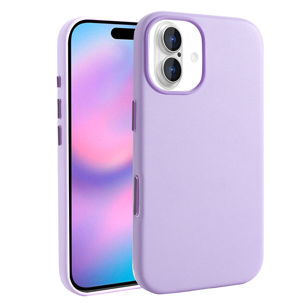 Apple iPhone 17 Kılıf M-safe Şarj Özellikli PU Deri Görünümlü Zore Kupra Kapak Lacivert