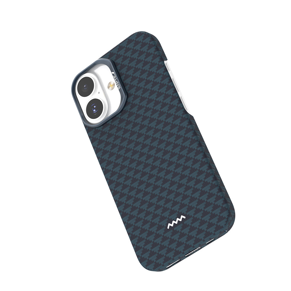Apple iPhone 17 Kılıf M-safe Şarj Özellikli Raptic Aramid Skin Origin Serisi Kapak Kırmızı