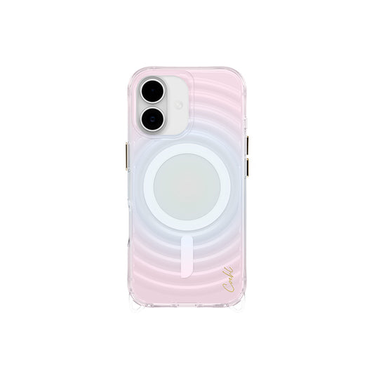 Apple iPhone 17 Kılıf M-safe Şarj Özellikli Renk Geçişli Coehl Vela Kapak Colorful