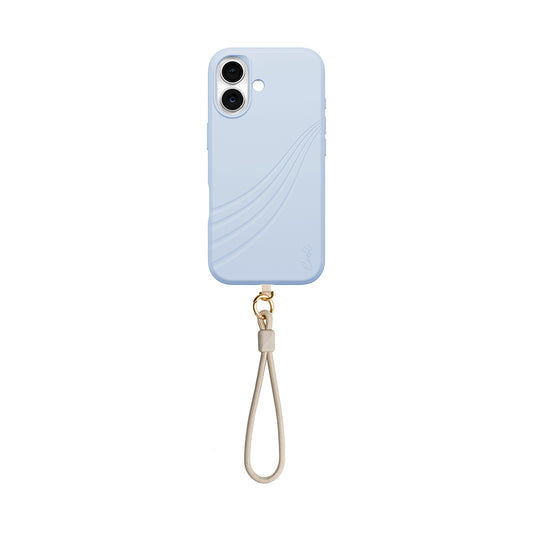 Apple iPhone 17 Kılıf M-safe Şarj Özellikli Soft Arka Yüzey Askı İpli Coehl Serina Kapak Pembe