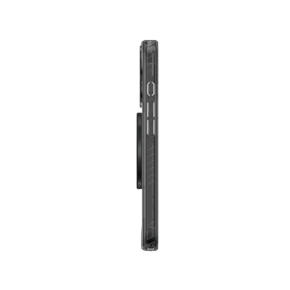 Apple iPhone 17 Kılıf M-safe Şarj Özellikli Yüzük Standlı Amazingthing Titan Pro Serisi Kapak Siyah