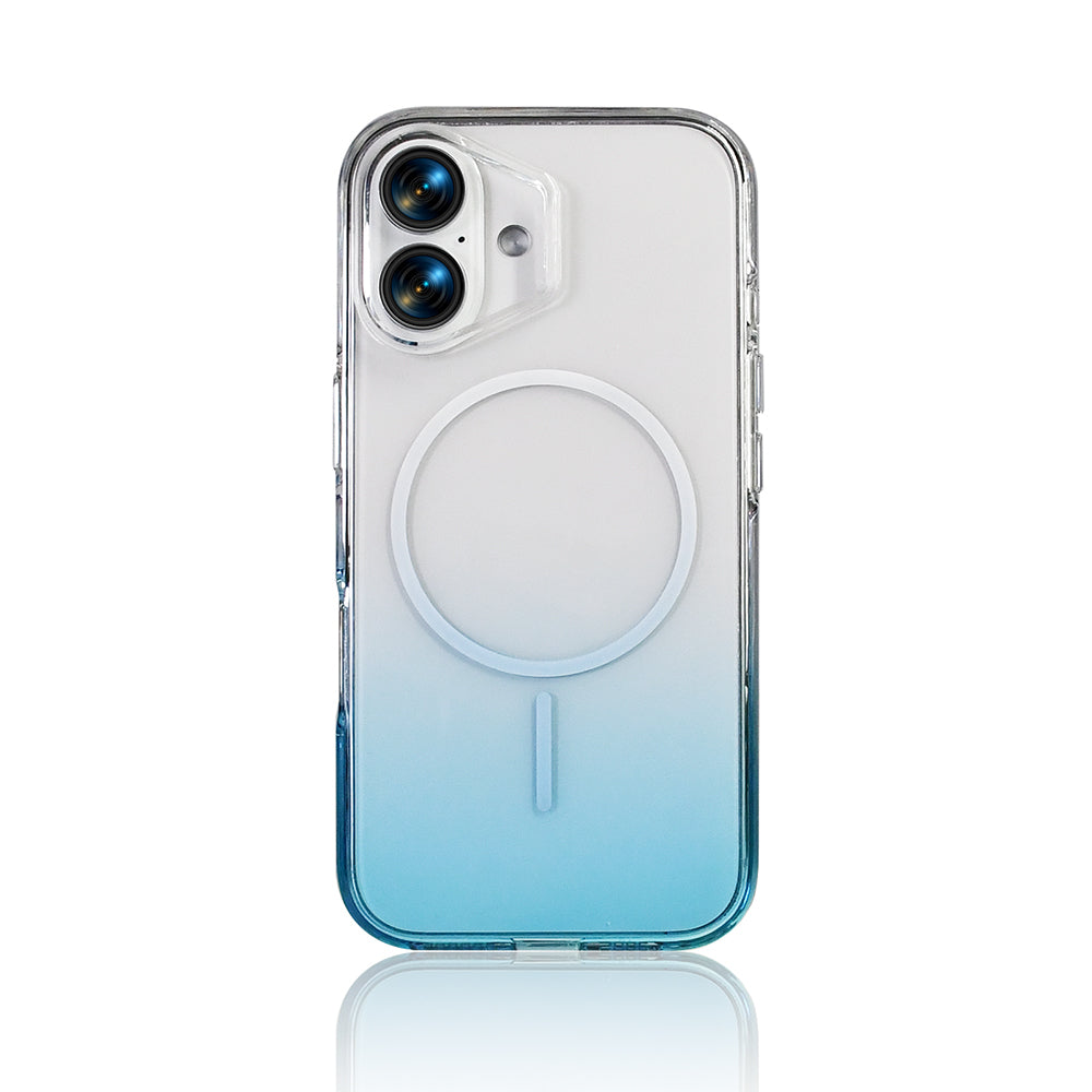 Apple iPhone 17 Kılıf M-Safe Şarj Özellikli Zore Septik Silikon Kapak Pembe