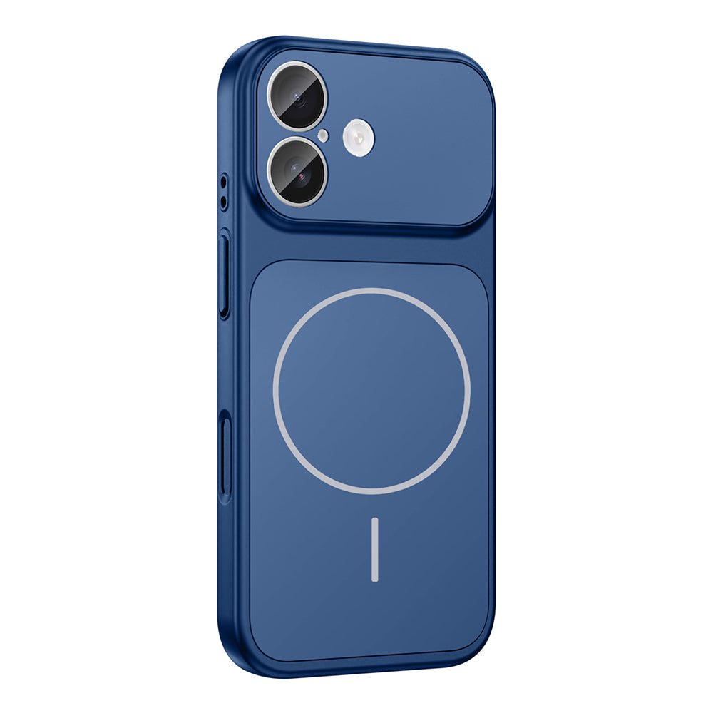 Apple iPhone 17 Kılıf Zore M-Safe Şarj Özellikli Kamera Korumalı Formen Kapak Siyah