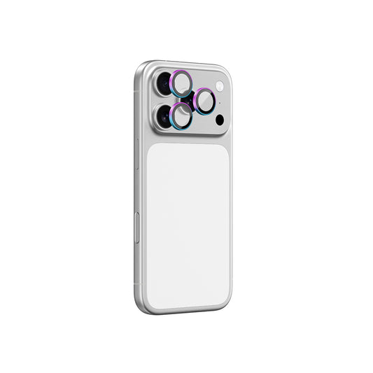 Apple iPhone 17 Pro Amazingthing Anti Reflective Kamera Lens Koruyucu + Kolay Uygulama Aparatlı Mavi