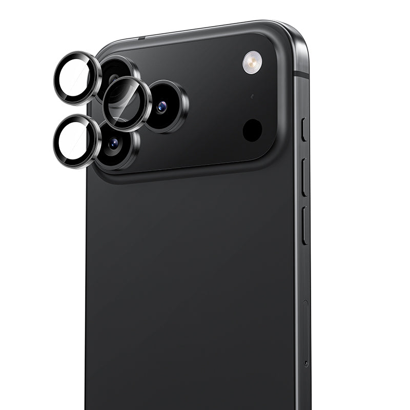 Apple iPhone 17 Pro Benks DR Safir Kamera Lens Koruyucu Gümüş