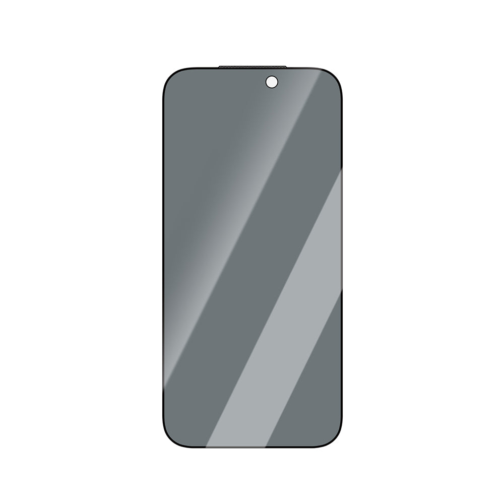 Apple iPhone 17 Pro CaseWorld Applicator Serisi 2.5D Eyesafe Mavi Işık Teknolojili 0.33mm Privacy Temperli Cam Ekran Koruyucu + Uygulama Aparatı Siyah