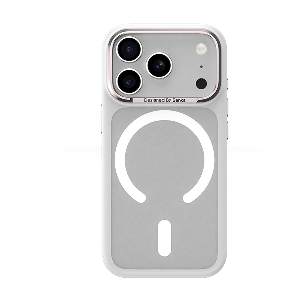 Apple iPhone 17 Pro Kılıf M-Safe Şarj Özellikli Benks Mist C-Magnet Kapak