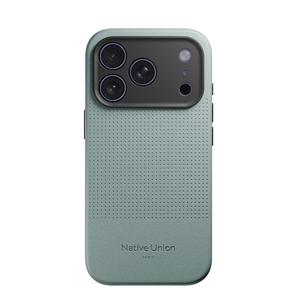 Apple iPhone 17 Pro Kılıf M-safe Şarj Özellikli Deri Dokulu Native Union 2025 Active Serisi Kapak