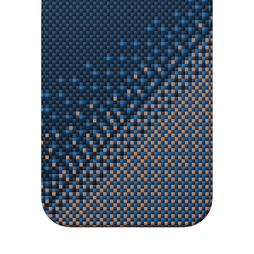 Apple iPhone 17 Pro Kılıf M-safe Şarj Özellikli Raptic Aramid Skin Serenity Serisi Karbon Kapak
