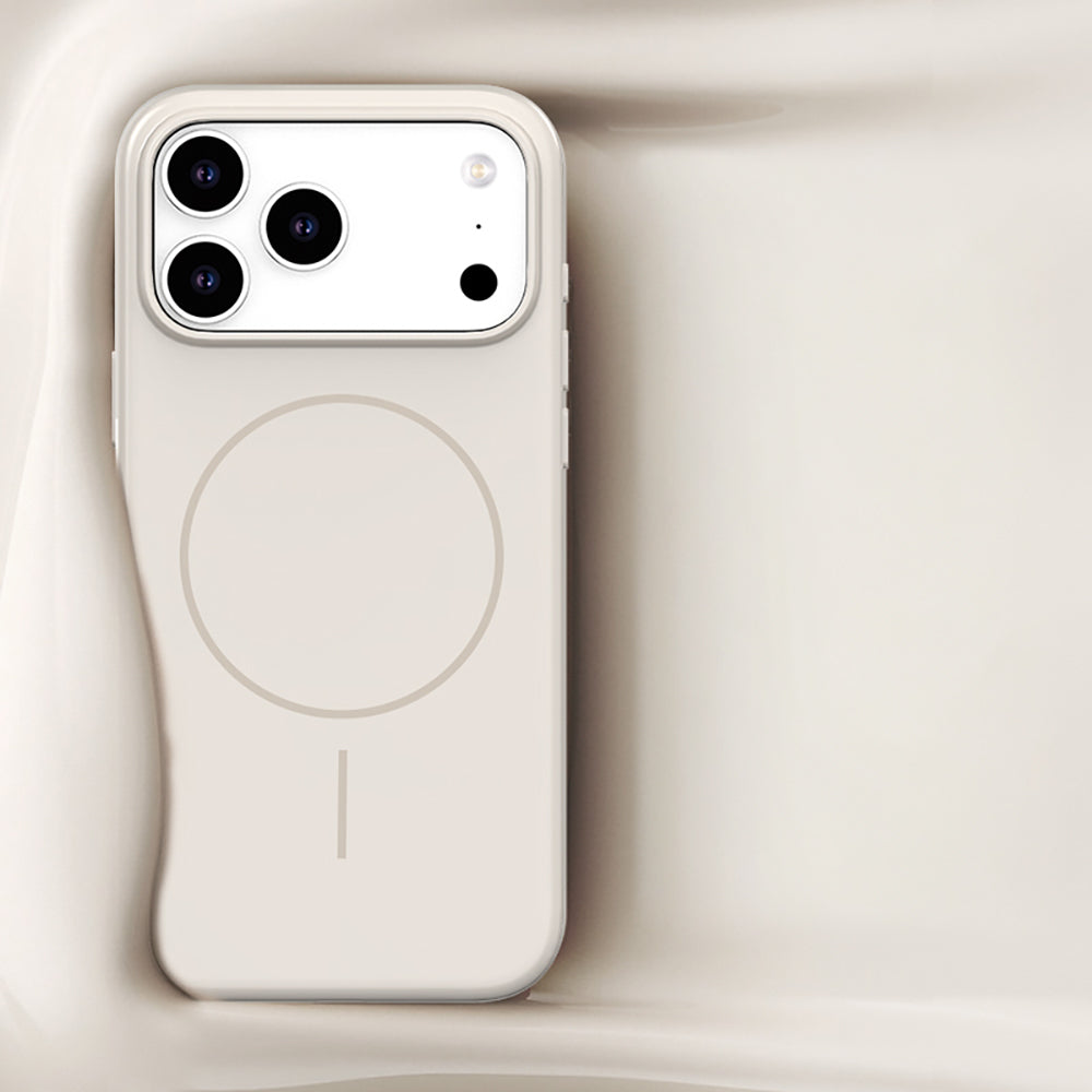 Apple iPhone 17 Pro Kılıf M-safe Şarj Özellikli Wlons Liza Kapak Turuncu