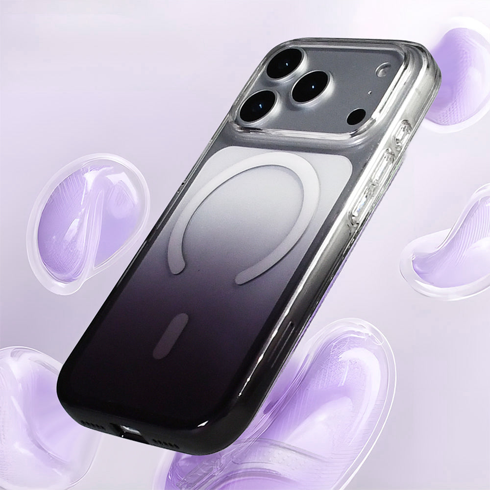 Apple iPhone 17 Pro Kılıf M-Safe Şarj Özellikli Zore Septik Silikon Kapak Pembe