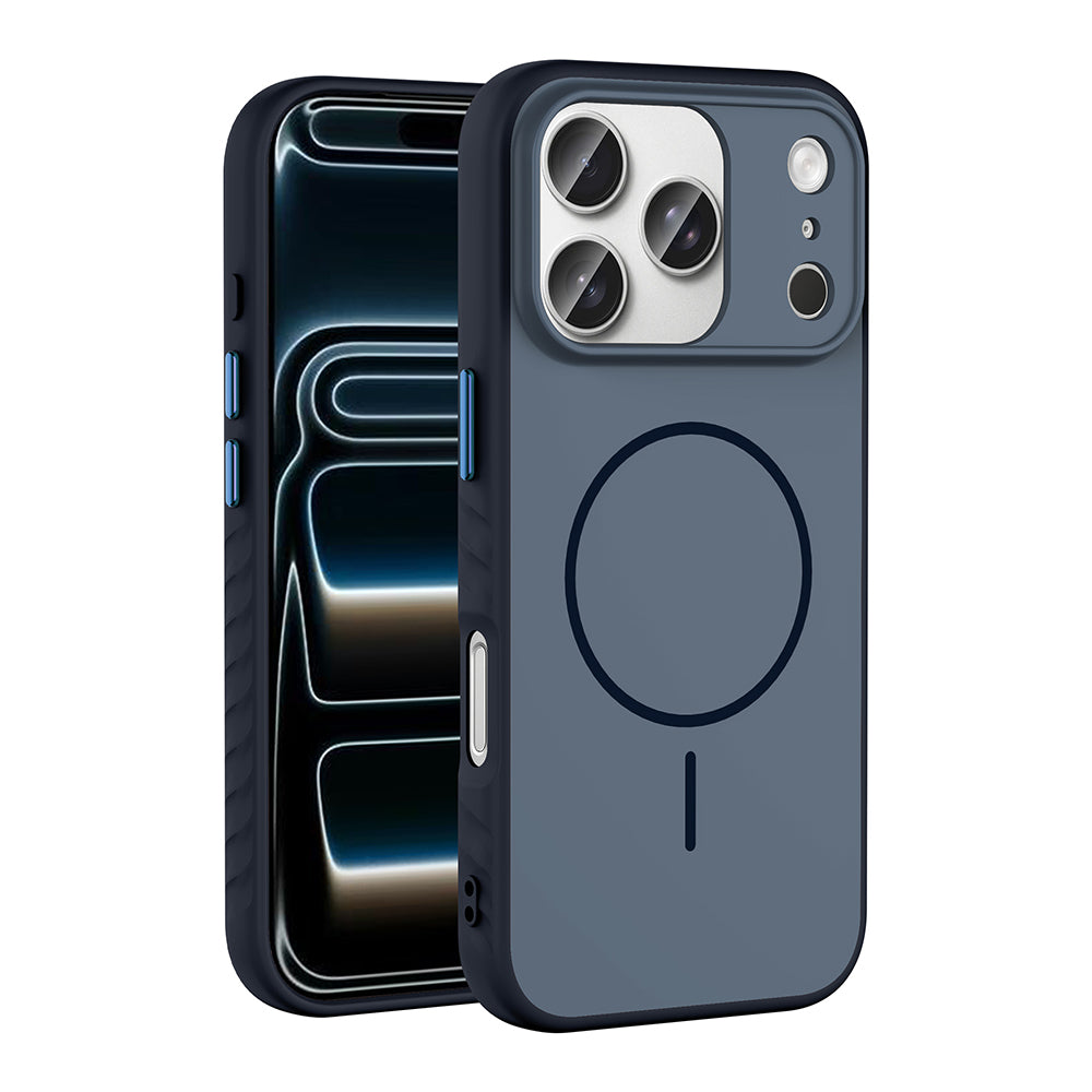 Apple iPhone 17 Pro Kılıf M-safe Şarj Özellikli Zore Tea Kapak