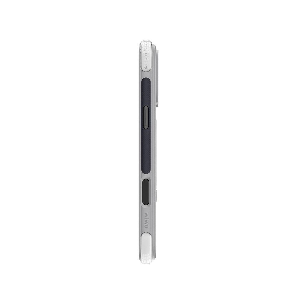 Apple iPhone 17 Pro Kılıf Wiwu AS-203 AeroShield Ultra Serisi M-safe Şarj Özellikli Airbag Tasarımlı Standlı Kapak