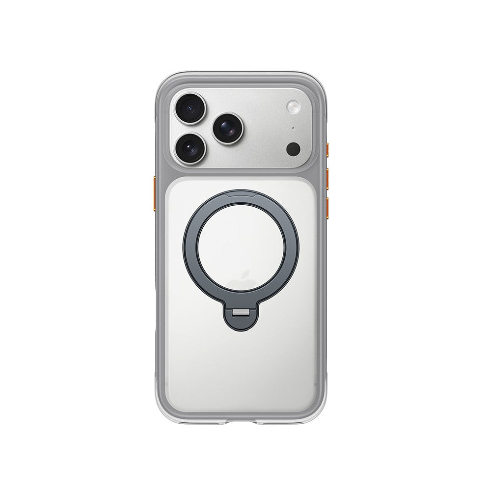 Apple iPhone 17 Pro Kılıf Wiwu AS-203 AeroShield Ultra Serisi M-safe Şarj Özellikli Airbag Tasarımlı Standlı Kapak