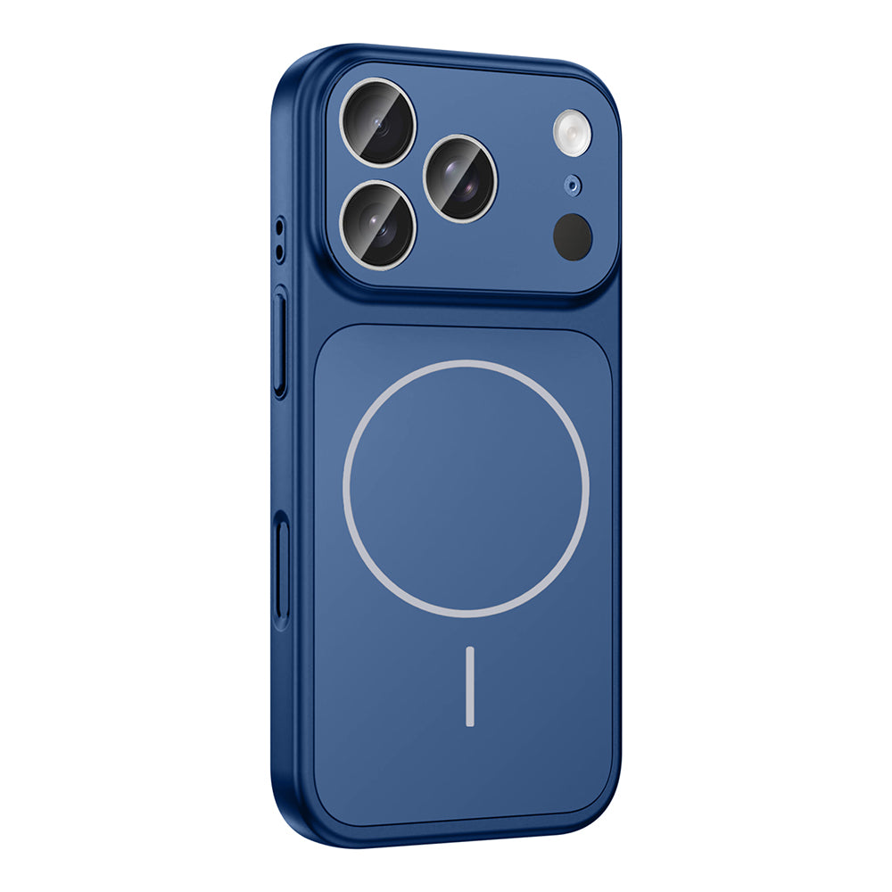 Apple iPhone 17 Pro Kılıf Zore M-Safe Şarj Özellikli Kamera Korumalı Formen Kapak Siyah