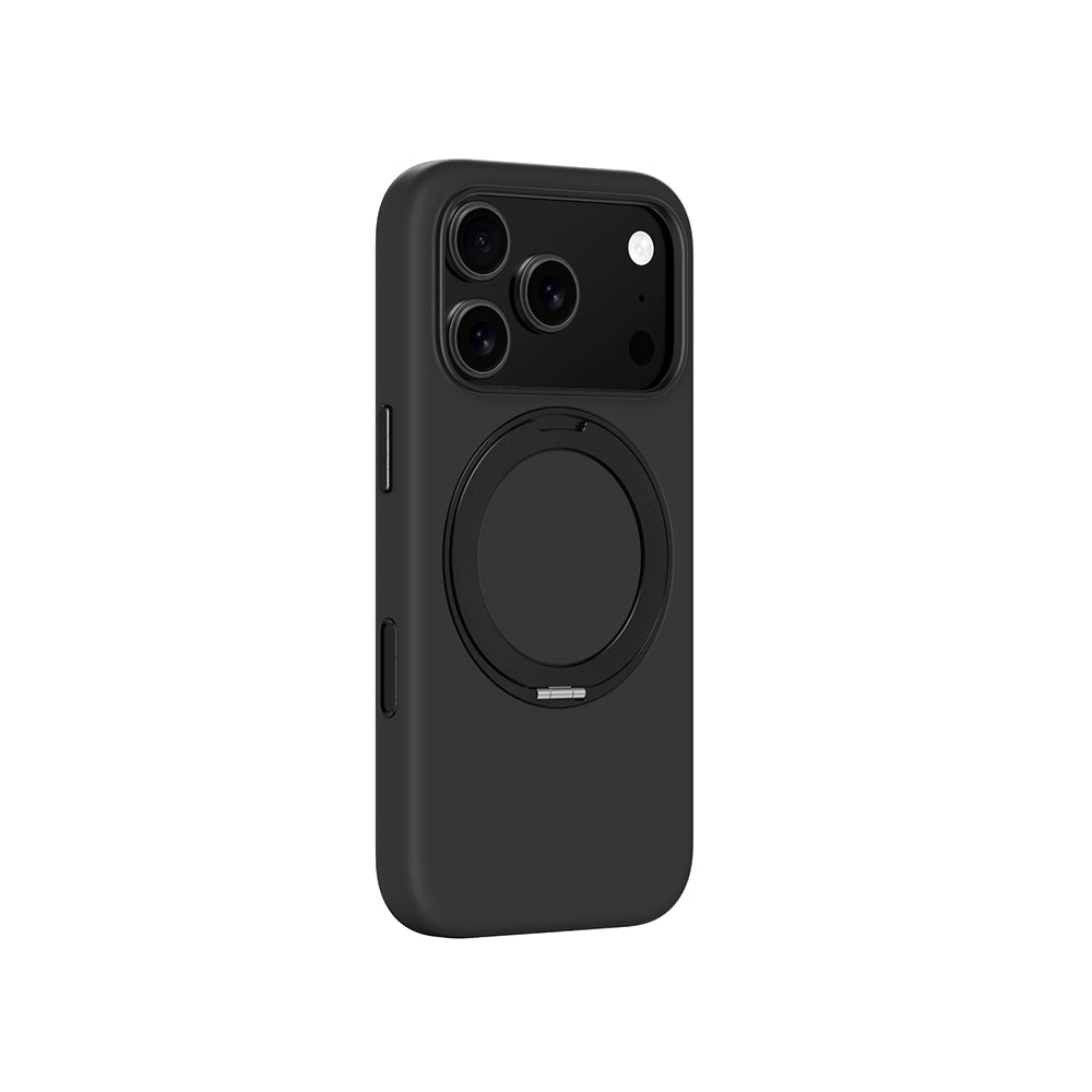 Apple iPhone 17 Pro Max Amazingthing Cloudie MagSpin 360 Derece Standlı M-Safe Kılıf Gri