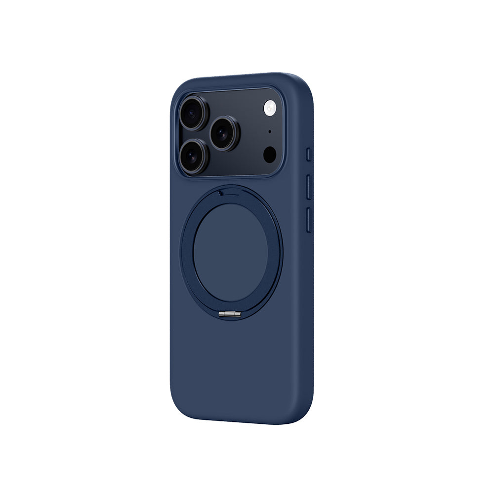 Apple iPhone 17 Pro Max Amazingthing Cloudie MagSpin 360 Derece Standlı M-Safe Kılıf Gri