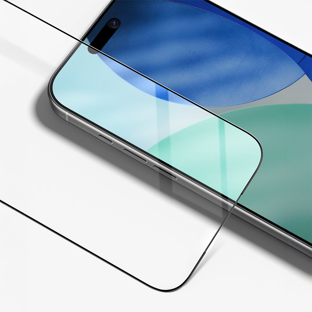 Apple iPhone 17 Pro Max Amazingthing Radix Parmak İzi Bırakmayan Temperli Cam Ekran Koruyucu Şeffaf