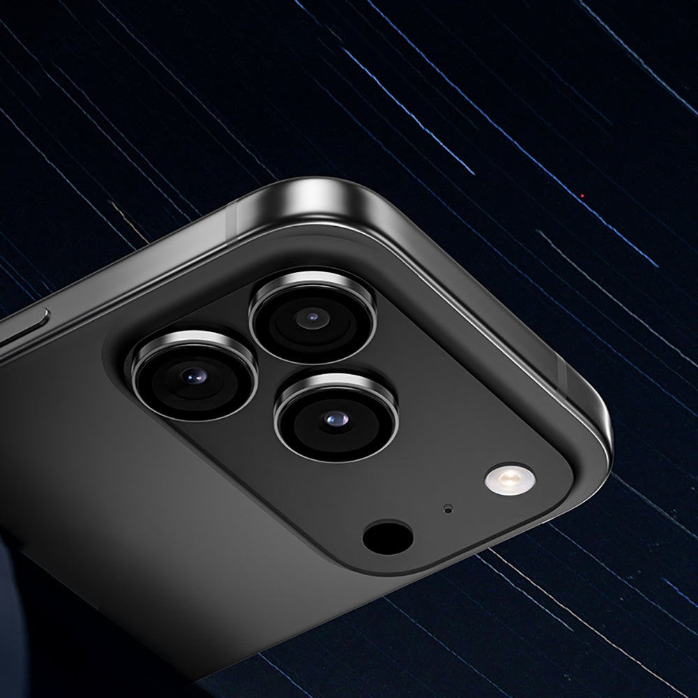 Apple iPhone 17 Pro Max Benks DR Safir Kamera Lens Koruyucu Gümüş