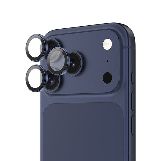 Apple iPhone 17 Pro Max Benks DR Safir Kamera Lens Koruyucu Mavi