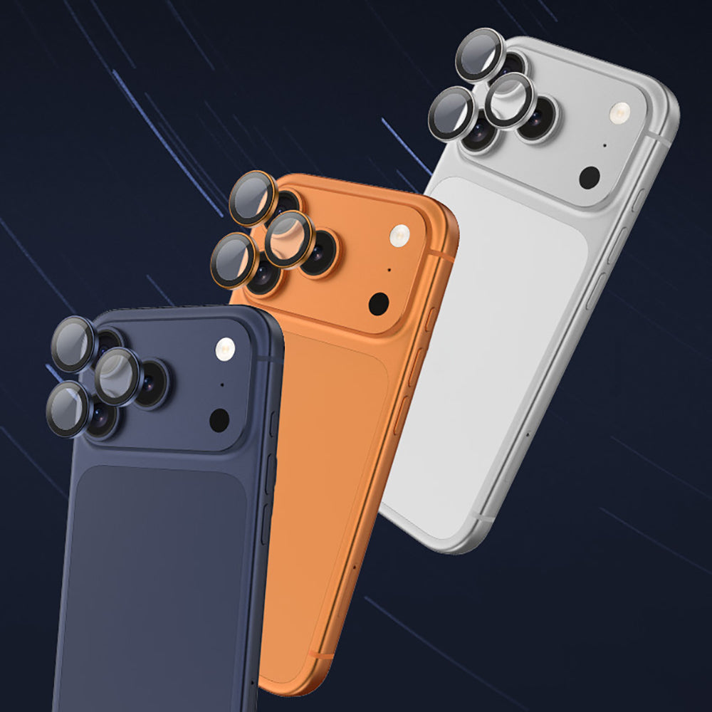 Apple iPhone 17 Pro Max Benks Glass Warrior Cam Kamera Lens Koruyucu Turuncu