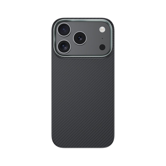 Apple iPhone 17 Pro Max Kılıf Benks M-safe Şarj Özellikli Metal Kamera Çerçeveli Magnetik ArmorAir 600D Kevlar Fiber Kapak
