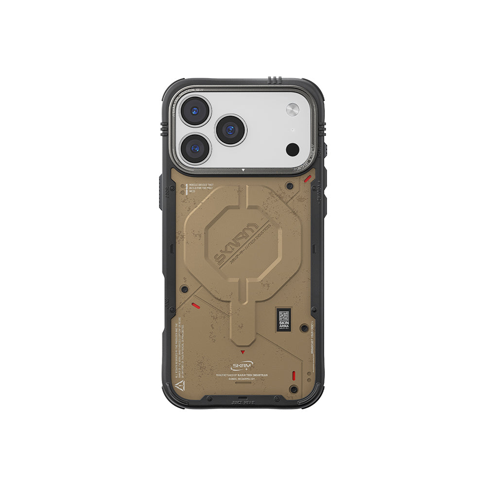 Apple iPhone 17 Pro Max Kılıf M-Safe Şarj Özellikli Airbag Tasarımlı Skinarma Vigor Kapak