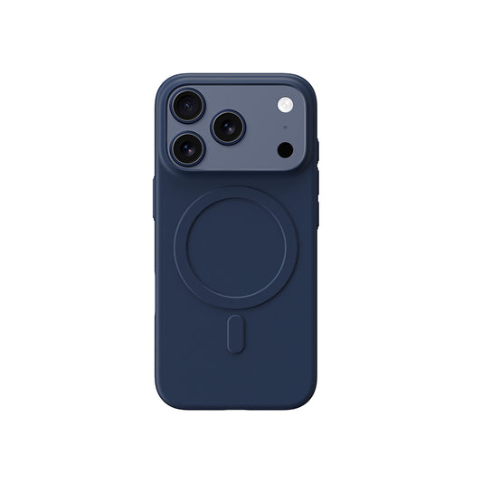 Apple iPhone 17 Pro Max Kılıf M-safe Şarj Özellikli Amazingthing Minimal Air Serisi Kapak Mavi
