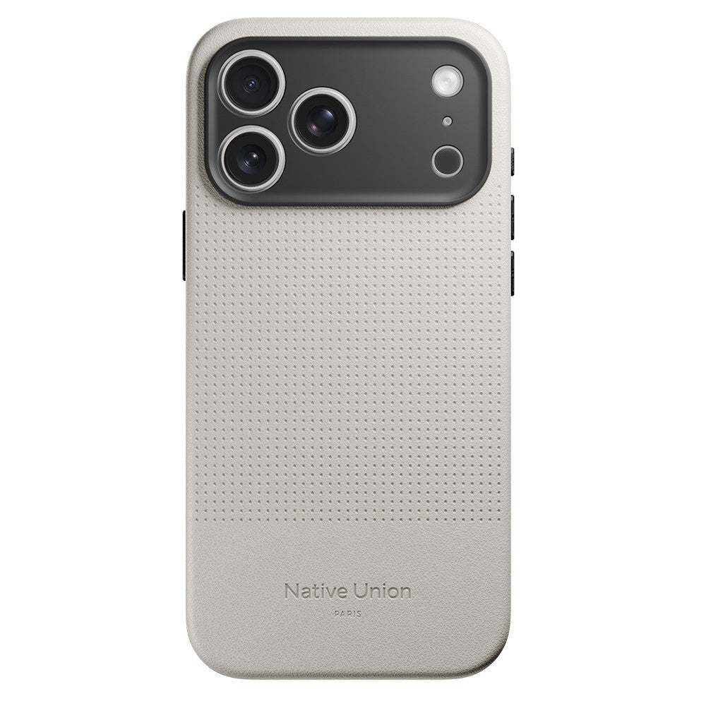 Apple iPhone 17 Pro Max Kılıf M-safe Şarj Özellikli Deri Dokulu Native Union 2025 Active Serisi Kapak