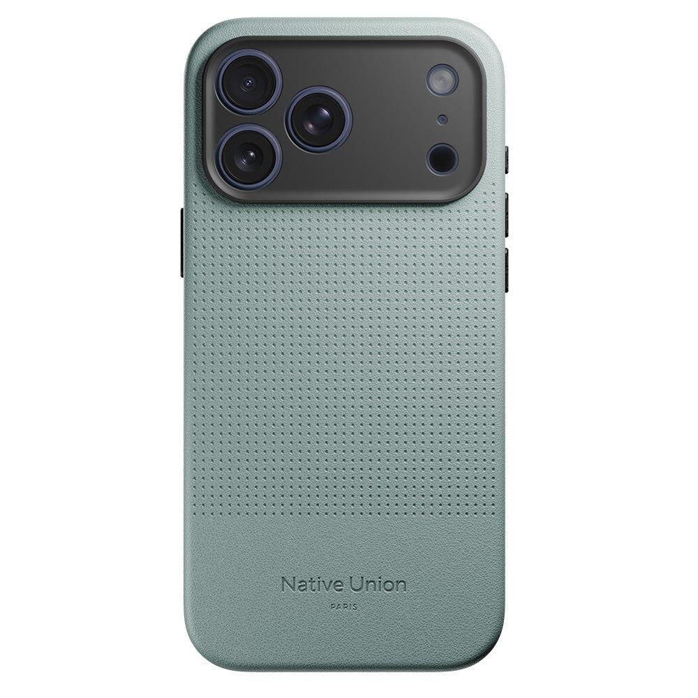 Apple iPhone 17 Pro Max Kılıf M-safe Şarj Özellikli Deri Dokulu Native Union 2025 Active Serisi Kapak