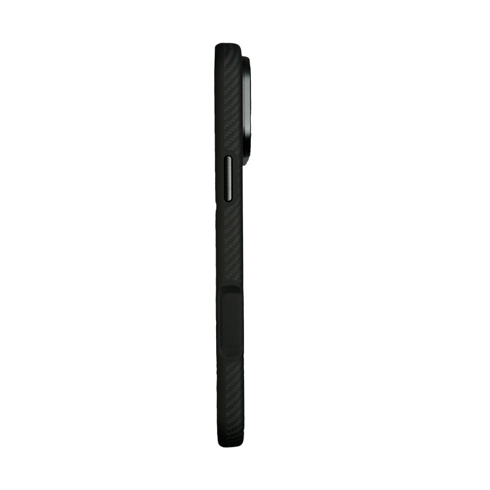 Apple iPhone 17 Pro Max Kılıf M-safe Şarj Özellikli Mohseven 600D Aramid Fiber Kapak