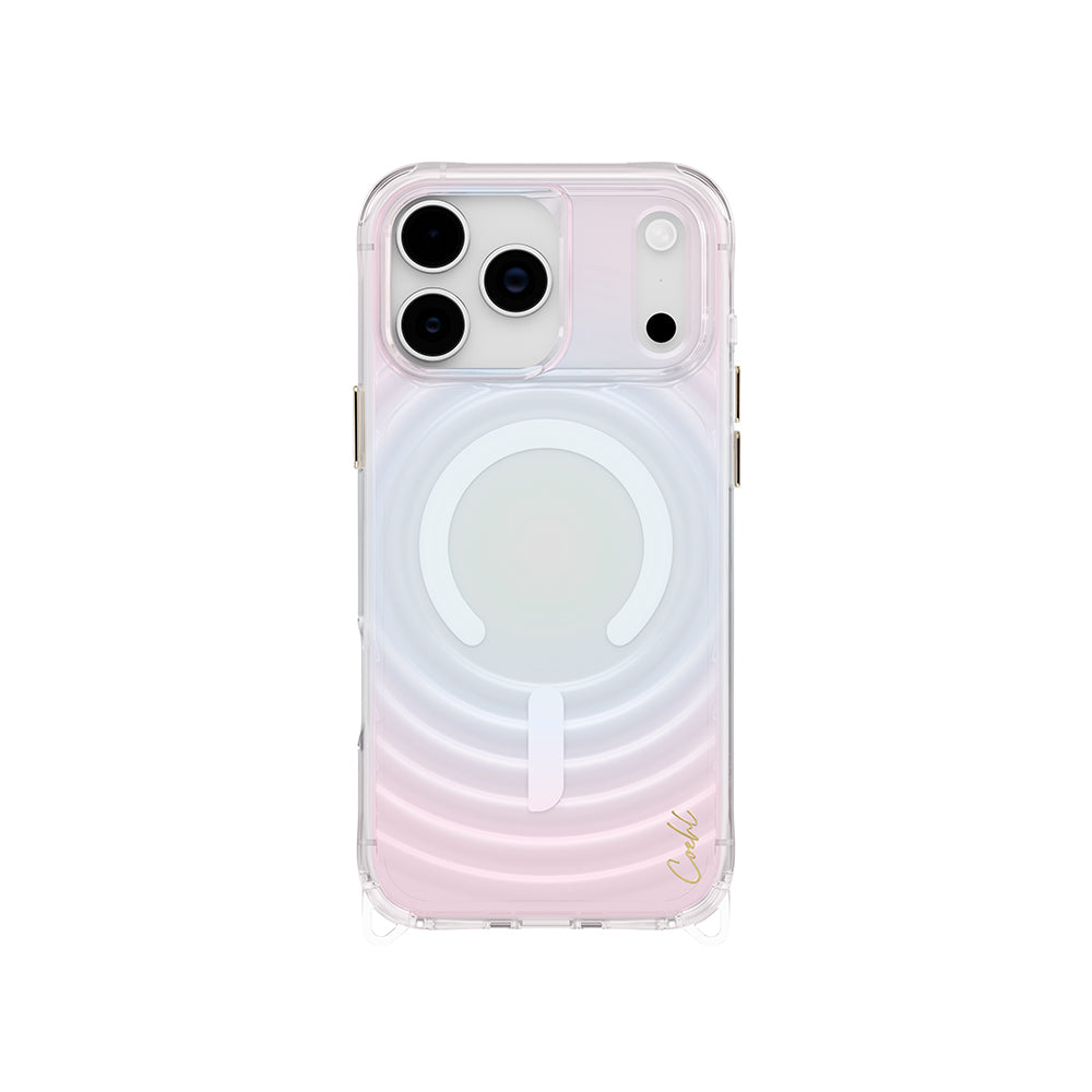 Apple iPhone 17 Pro Max Kılıf M-safe Şarj Özellikli Renk Geçişli Coehl Vela Kapak Colorful