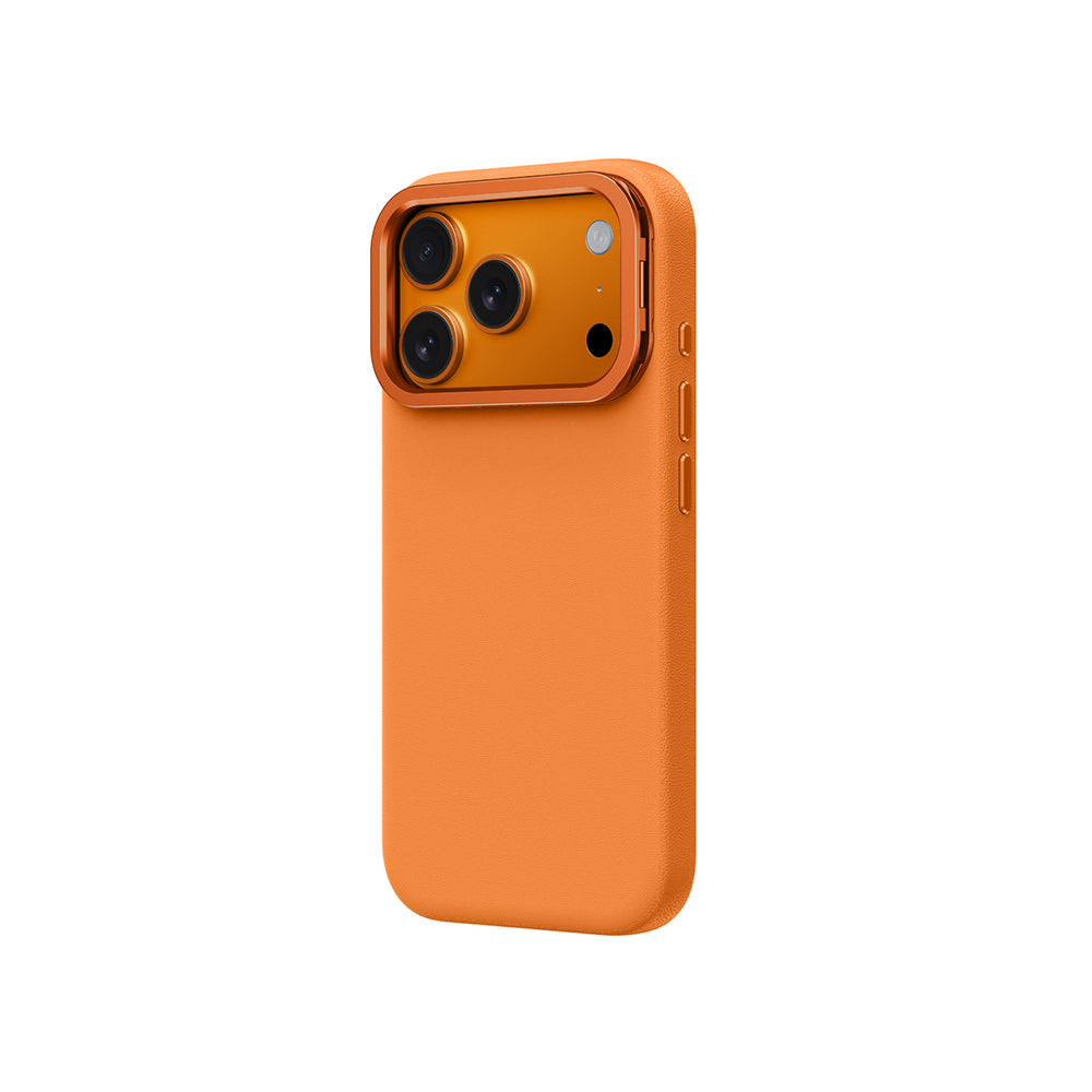 Apple iPhone 17 Pro Max Kılıf M-safe Şarj Özellikli Standlı Amazingthing Glamour Mag Serisi PU Kapak Siyah