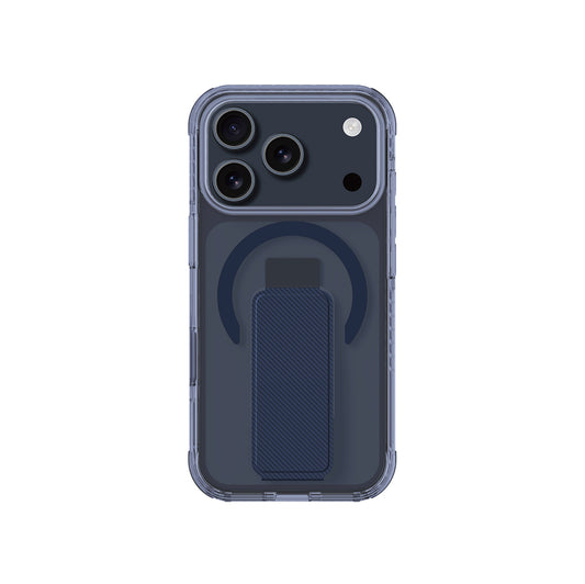 Apple iPhone 17 Pro Max Kılıf M-safe Şarj Özellikli Standlı Amazingthing Titan Pro Plus Kapak Siyah
