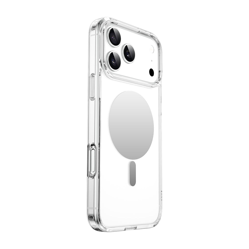 Apple iPhone 17 Pro Max Kılıf M-safe Şarj Özellikli Wiwu MCC-701 Aynalı Pro Serisi Sert PC Kapak