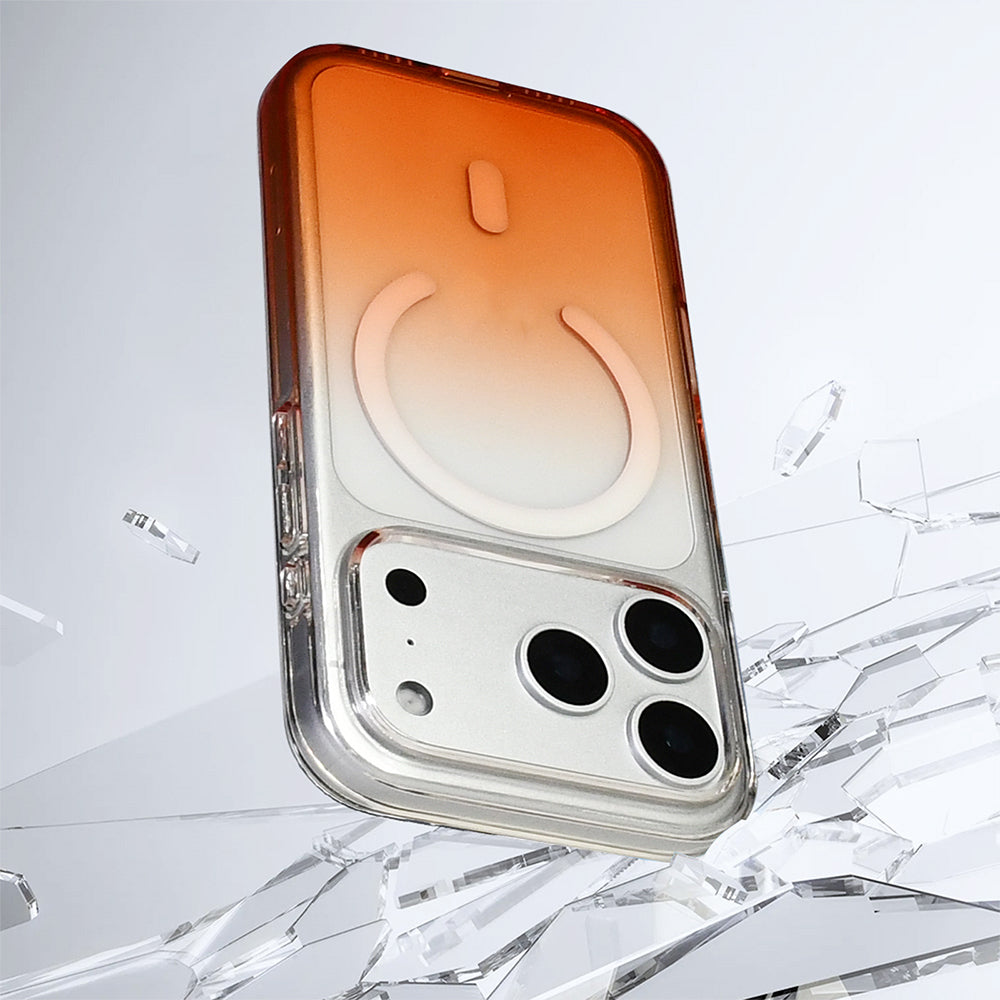 Apple iPhone 17 Pro Max Kılıf M-Safe Şarj Özellikli Zore Septik Silikon Kapak Pembe