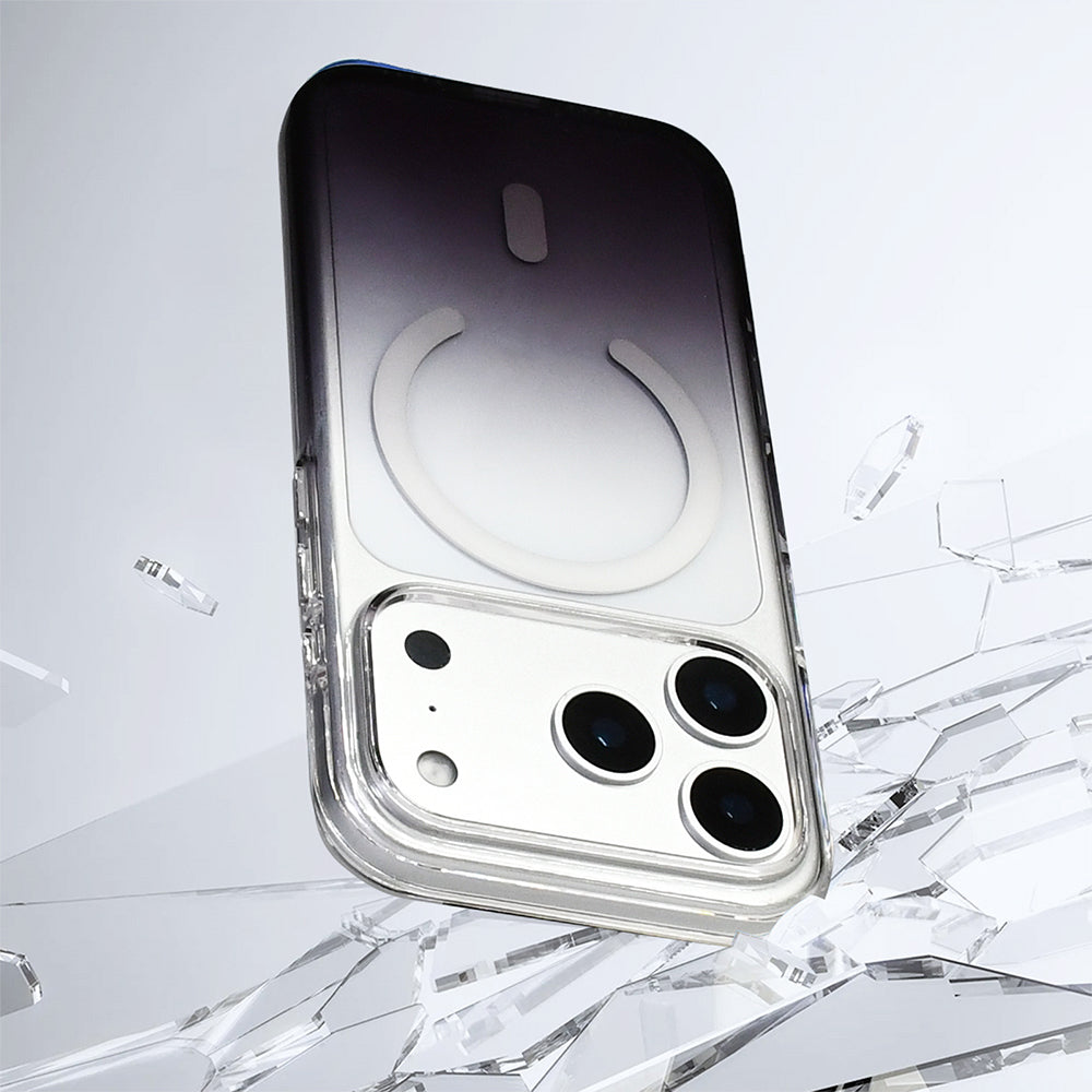 Apple iPhone 17 Pro Max Kılıf M-Safe Şarj Özellikli Zore Septik Silikon Kapak Pembe