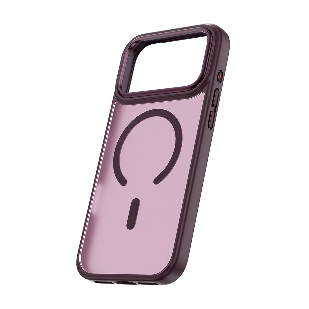 Apple iPhone 17 Pro Max Kılıf Wiwu FGG-012 ArmorPro Serisi M-safe Şarj Özellikli Parmak İzi Bırakmayan Kılıf