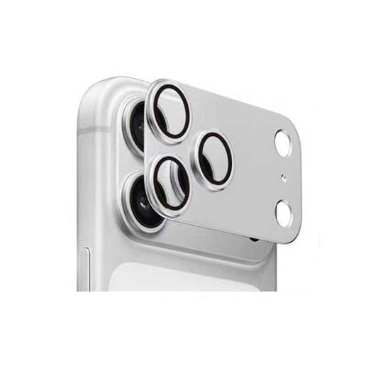 Apple iPhone 17 Pro Zore CL-20 Kamera Lens Koruyucu Gümüş