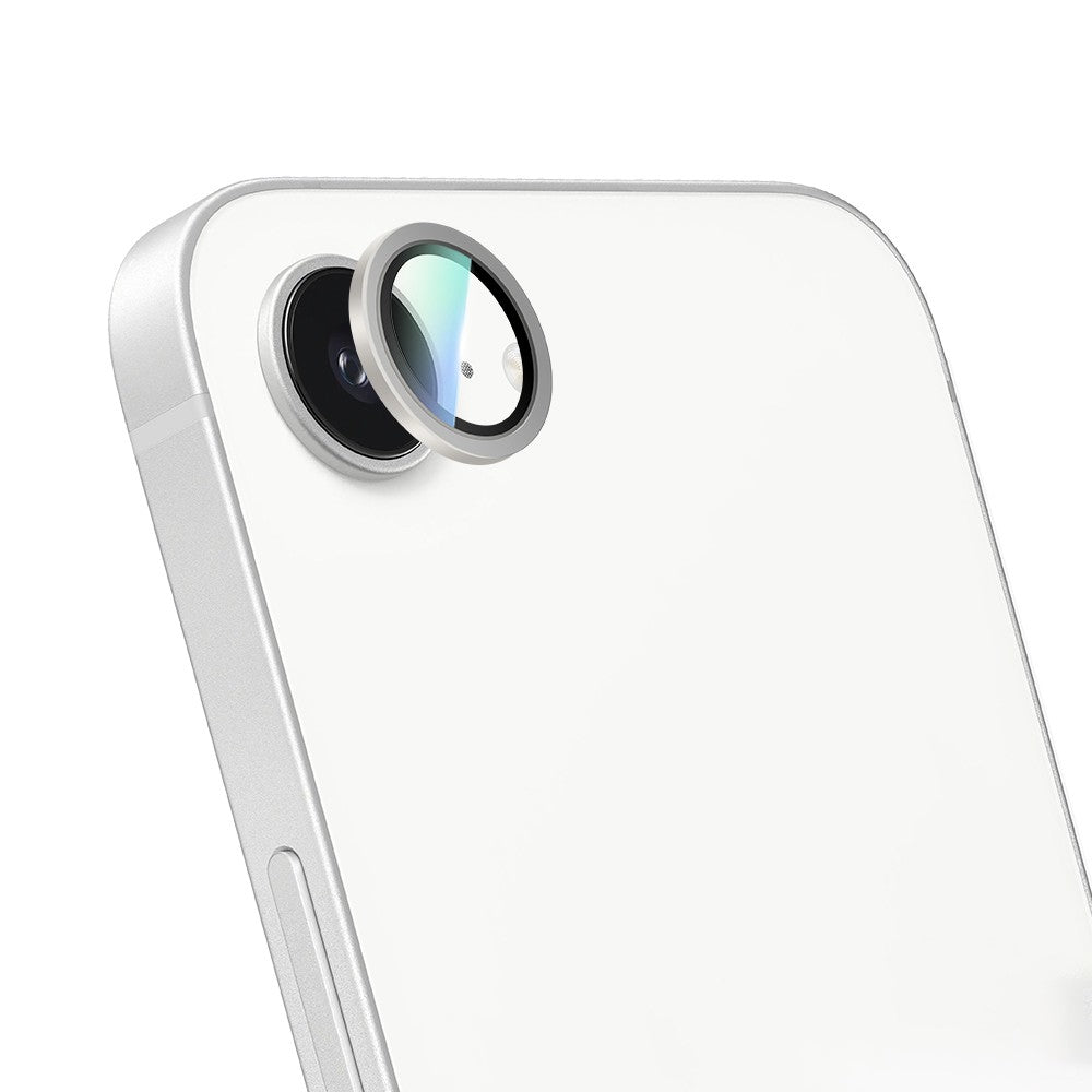 Apple iPhone 17E CaseWorld Alloy Serisi Oleofobik Anti Reflective Kamera Lens Koruyucu