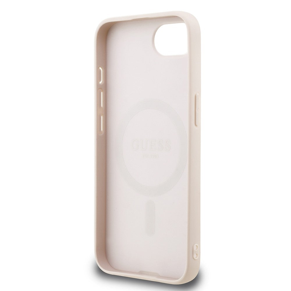 Apple iPhone 17E Kılıf Guess Orjinal Lisanslı M-safe Şarj Özellikli Small 4G Classic Kapak