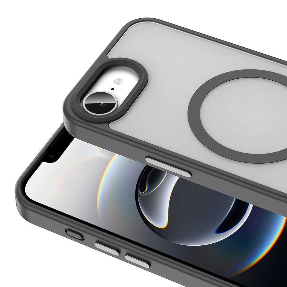 Apple iPhone 17E Kılıf M-safe Şarj Özellikli Mat Arka Yüzey Zore Sio Kapak