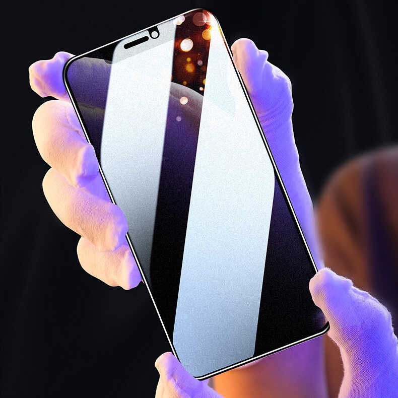Apple iPhone 17E Zore Fit Hard Mat Privacy Cam Ekran Koruyucu