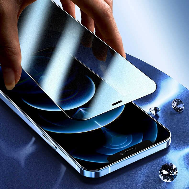 Apple iPhone 17E Zore Rika Premium Privacy Temperli Cam Ekran Koruyucu