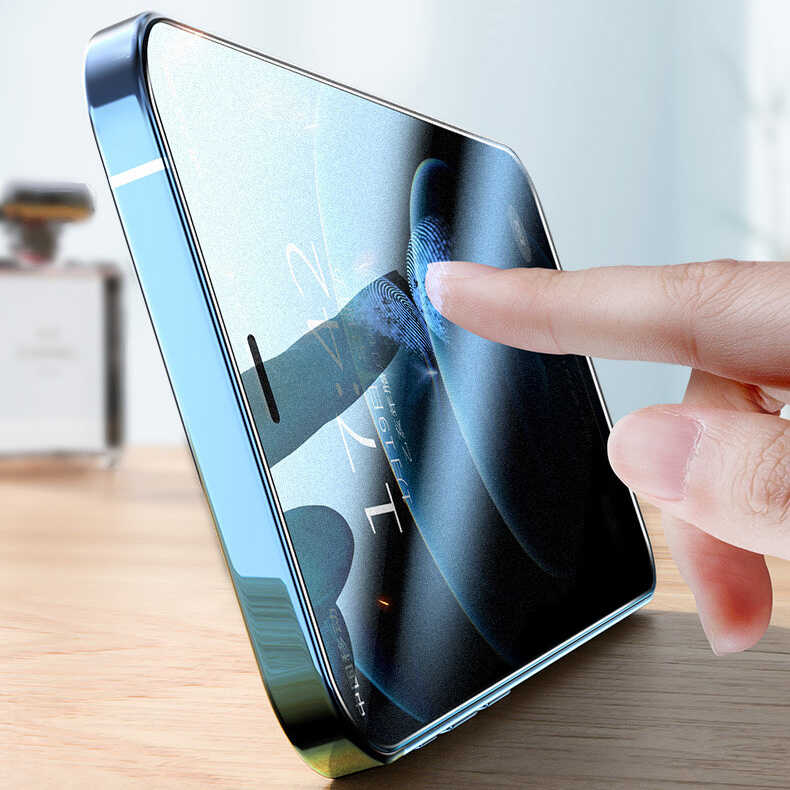 Apple iPhone 17E Zore Rika Premium Privacy Temperli Cam Ekran Koruyucu