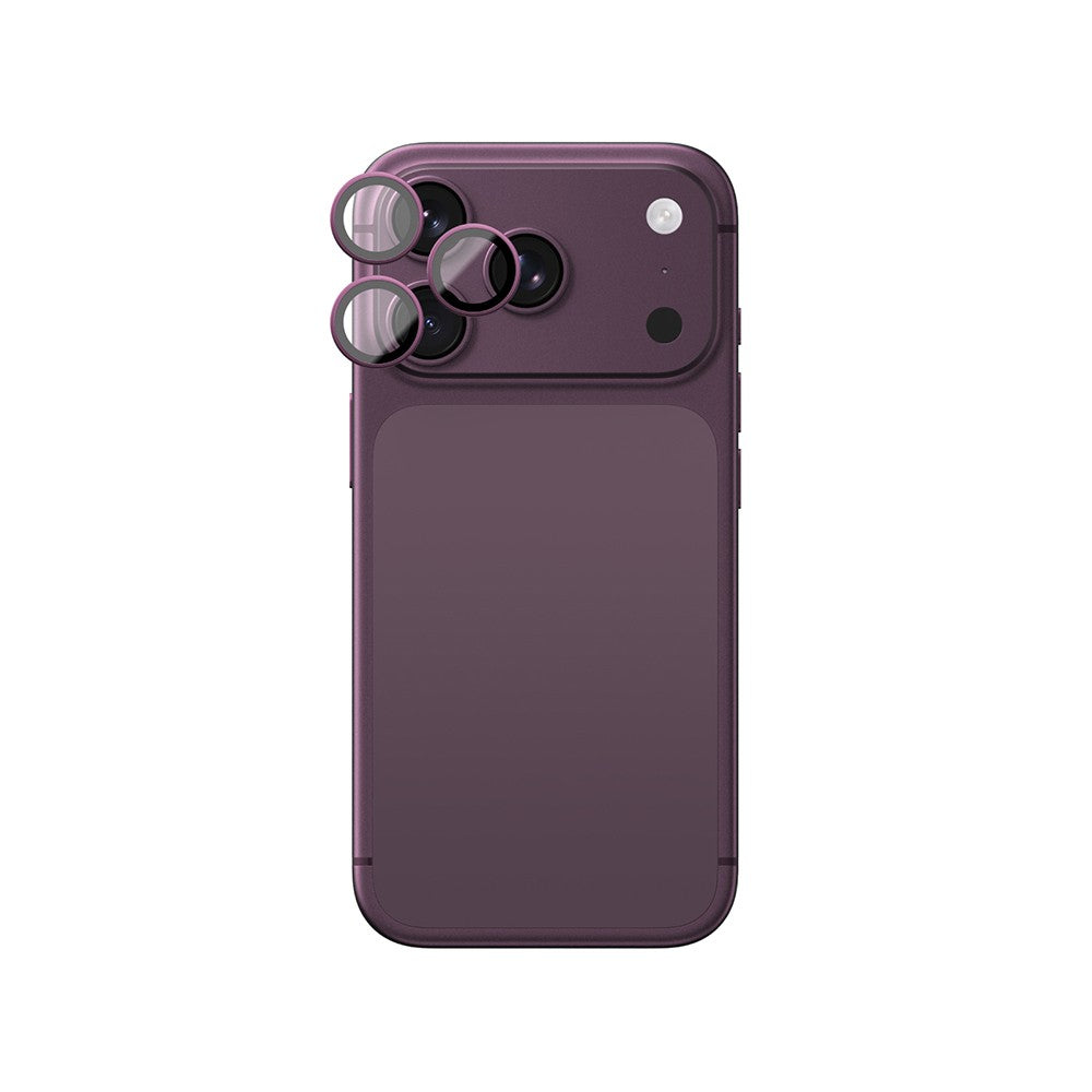 Apple iPhone 18 Pro Amazingthing Radix Vision Parlama Önleyici Kamera Lens Koruyucu + Kolay Uygulama Aparatlı