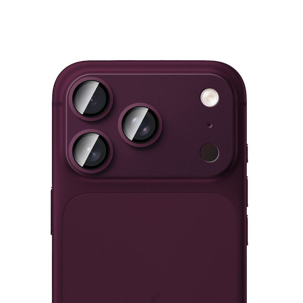 Apple iPhone 18 Pro CaseWorld Alloy Sapphire Safir One-Piece Anti Reflective Safir Kamera Lens Koruyucu