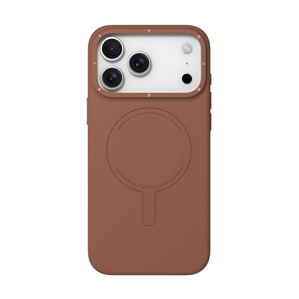 Apple iPhone 18 Pro Kılıf M-Safe Şarj Özellikli Youngkit Morandi Serisi Kapak