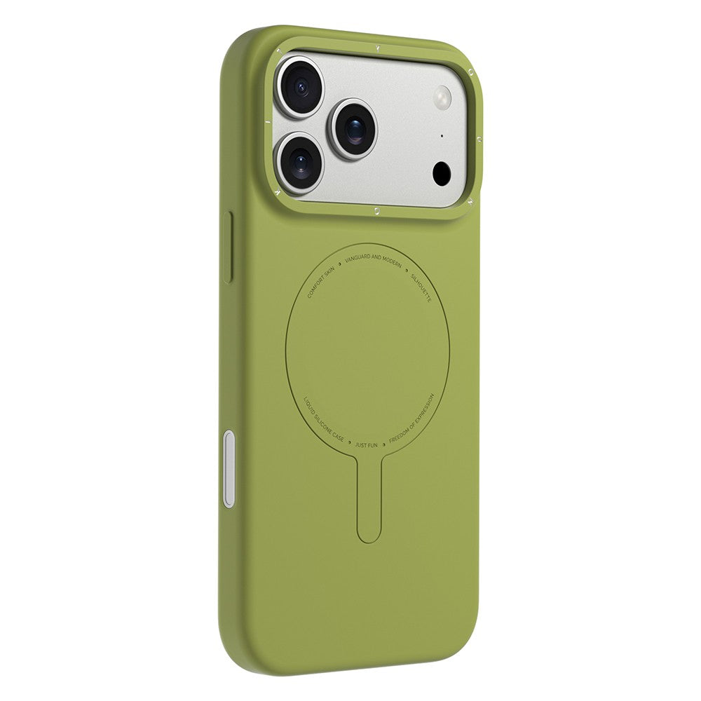 Apple iPhone 18 Pro Kılıf M-Safe Şarj Özellikli Youngkit Morandi Serisi Kapak